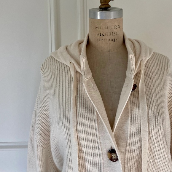 Mango Knit Hood Cardigan - Picture 2 of 4